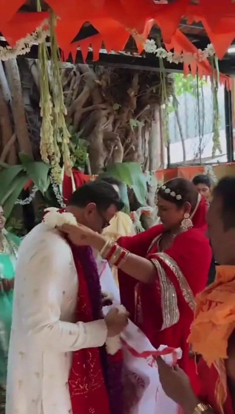 Ronit Roy shared stunning videos as he renewed the wedding vows along with his wife, 