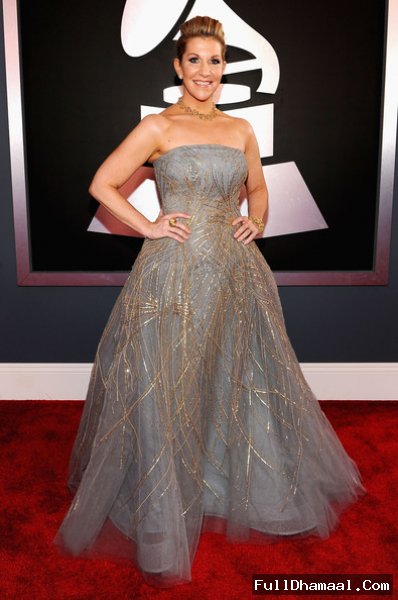 Joyce Di Donato At Grammy Awards Red Carpet 2012