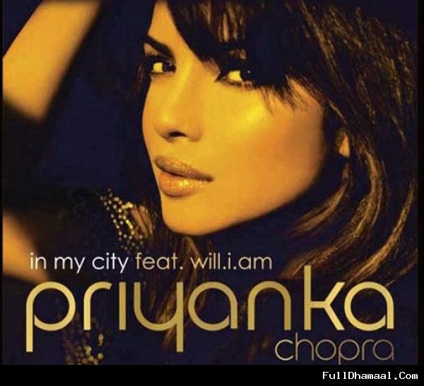 Exclusive Photo Cover Of Bollywood Actress Priyanka Chopra's Debut Album 'In My City'