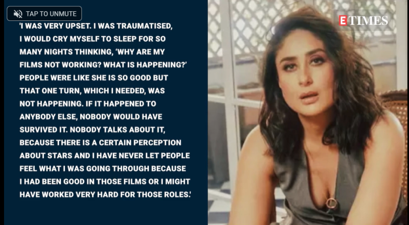 Kareena Kapoor Khan, I was traumatized, I would cry myself to sleep for so many nights thinking