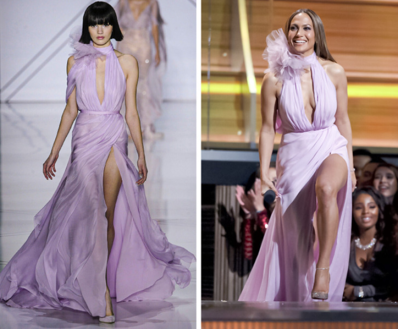 Ralph and Russo dress — Jennifer Lopez