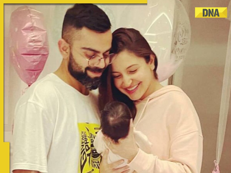 Anushka Sharma and Virat Kohli have officially revealed the face of their newborn son Akaay, but only...