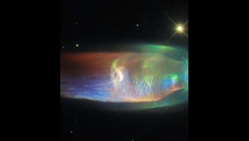 The Hubble Telescope captured a dazzling Twin Jet Nebula. This stunning picture has gone viral.