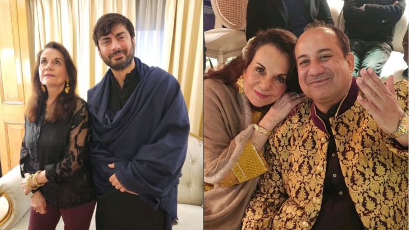 Mumtaz remembers that Fawad Khan booked the entire restaurant for me, and Rahat Fateh Ali Khan sang for me. This is why she advocates lifting the ban on Pakistani artists.