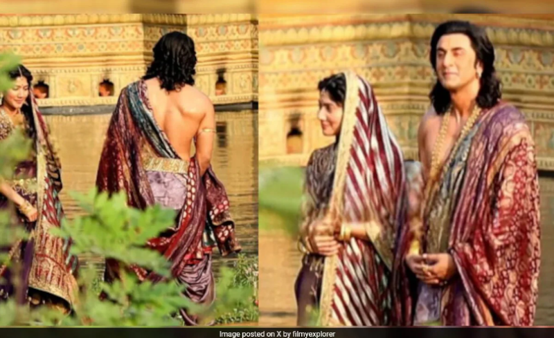 Crazy Viral Pictures of Ranbir Kapoor and Sai Pallavi from Nitesh Tiwari Ramayana Sets