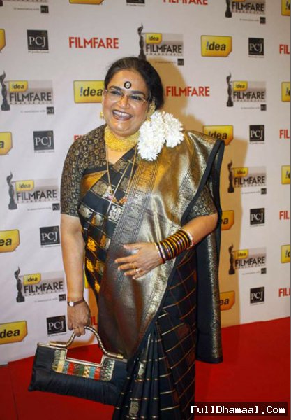Usha Uthup At 57th Filmfare Awards 2102