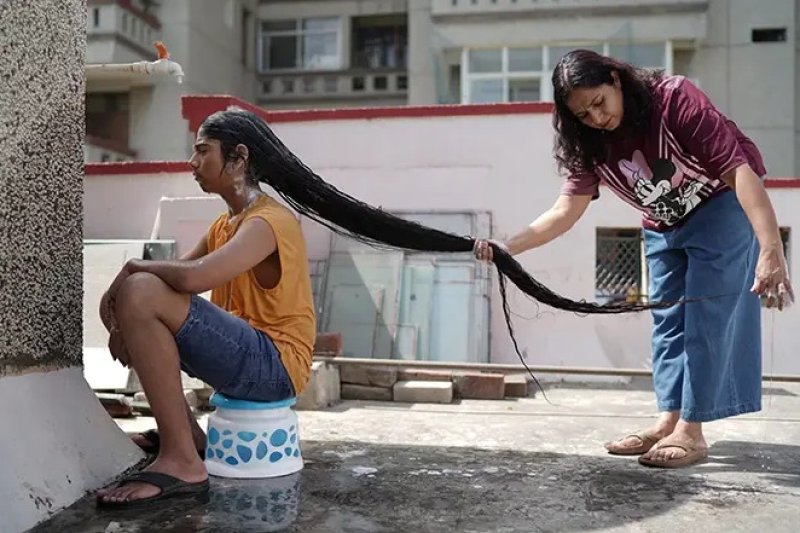 Sidakdeep Singh Chahal, creates a world record for longest hair