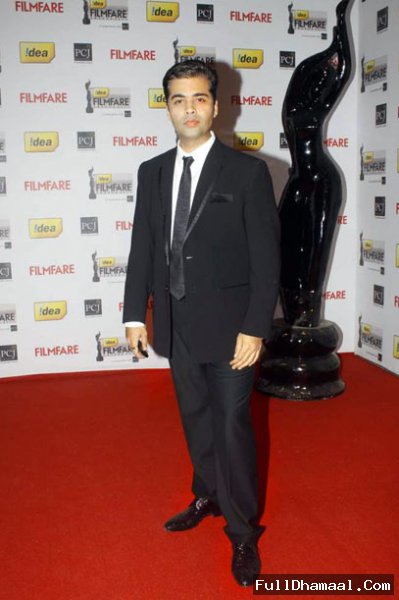 Karan Johar At 57th Filmfare Awards 2102